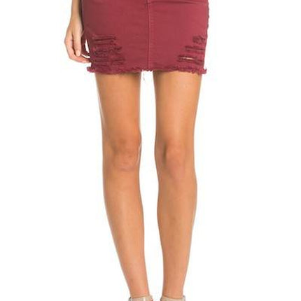 Jeans Mini Skirts Vintage Denim Western Style