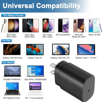 Super Fast Charger Type C,25W USB C Wall Charger Fast Charging Charger