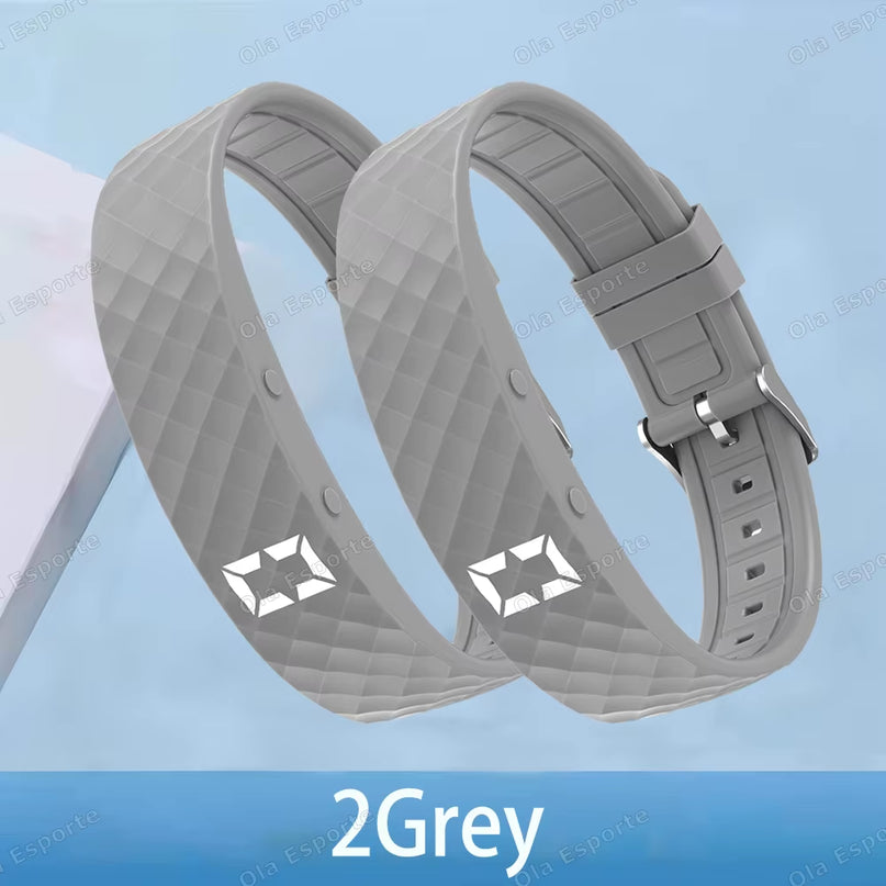 Smart Multifunctional Wristband Fitness Bracelet IP65 Waterproof Sport LED Activity Sleep Tracker Smart Watch Pedometer New 2025