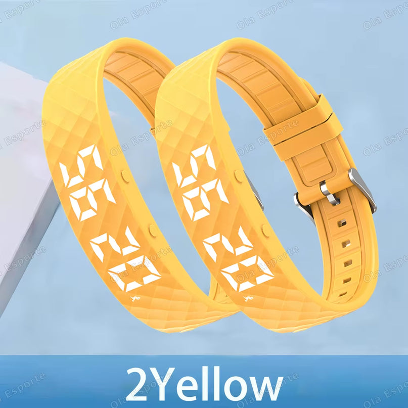 Smart Multifunctional Wristband Fitness Bracelet IP65 Waterproof Sport LED Activity Sleep Tracker Smart Watch Pedometer New 2025
