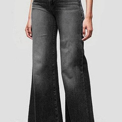 Wide Leg Denim Jeans