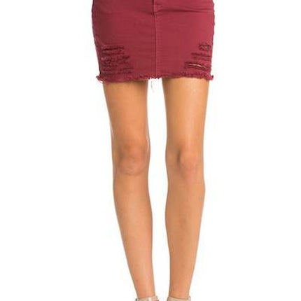 Jeans Mini Skirts Vintage Denim Western Style