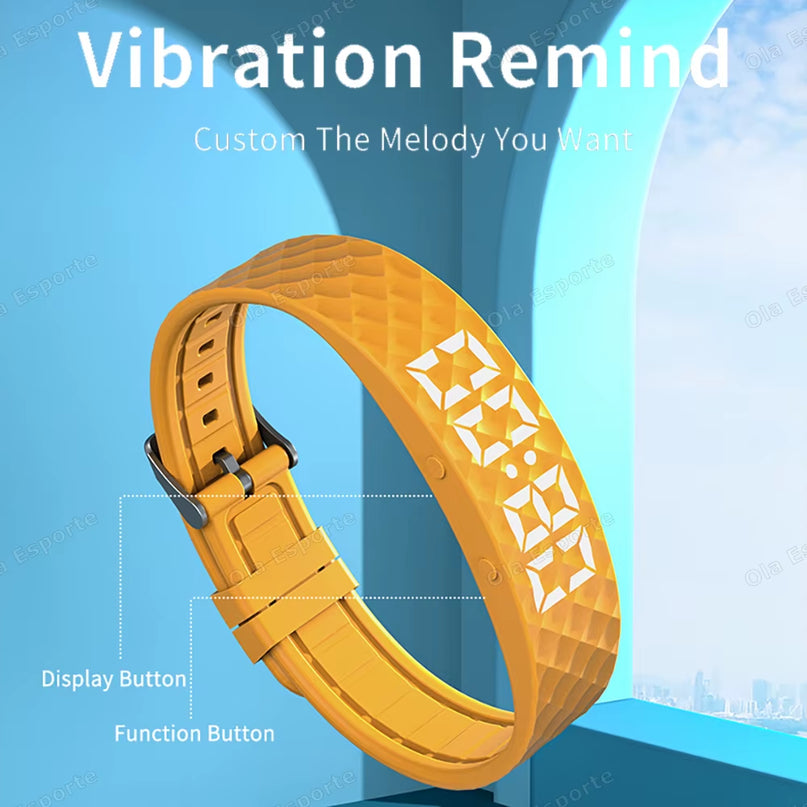 Smart Multifunctional Wristband Fitness Bracelet IP65 Waterproof Sport LED Activity Sleep Tracker Smart Watch Pedometer New 2025