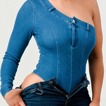 ATHINA DENIM BODYSUIT