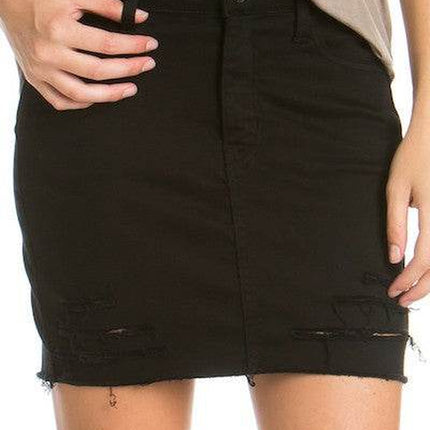 Jeans Mini Skirts Vintage Denim Western Style