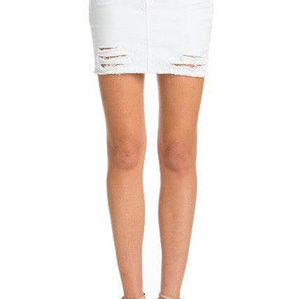 Jeans Mini Skirts Vintage Denim Western Style