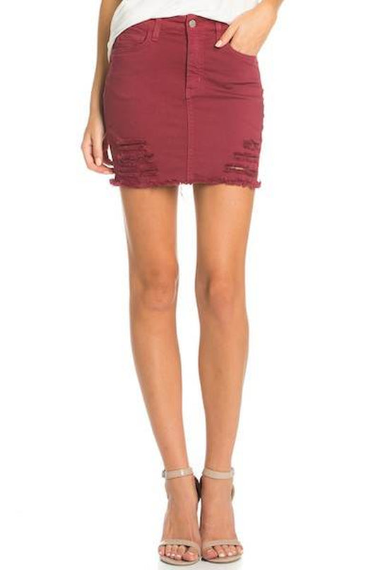 Jeans Mini Skirts Vintage Denim Western Style