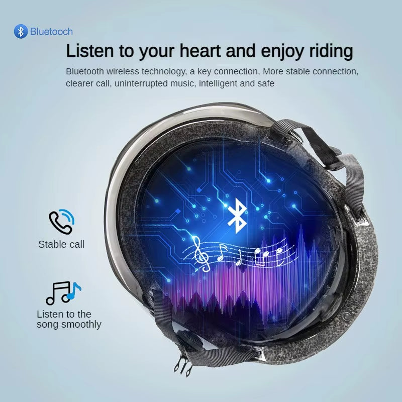 Smart Sport Helmet for E-Bikes with Integrated LED – High-Performance, Ultra-Light Summer Riding Gear
