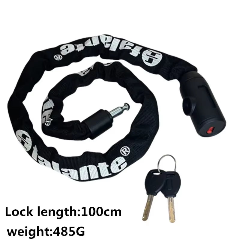 High-Security Bike Chain Lock - Durable Anti-Cut Lock for MTB, E-Bikes & Scooters