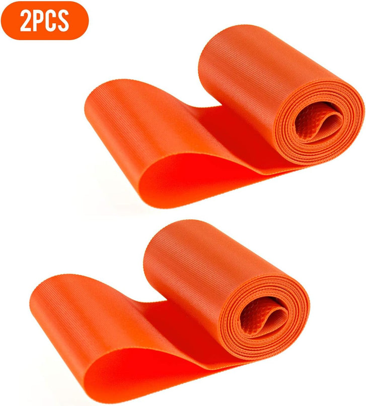 Rim Strip Rim Tape 20 Inch Fat Tire Liner PVC Inner Tube Cushion Protector anti Puncture for Bikes 2PCS