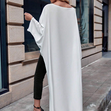 SHEIN LUNE Women'S Winter Elegant New Year'S Party Valentine'S Day Ball Christmas French Bohemian Floral Positioning Printed Off-Shoulder Long Sleeve Asymmetric Hem Casual Commuting White Shirt Old Money Style Casual Fall Shirt Tops Fall Women Clothes Winter Women Clothes Thanksgiving Women Outfit Back to School Clothes Teacher Outfits