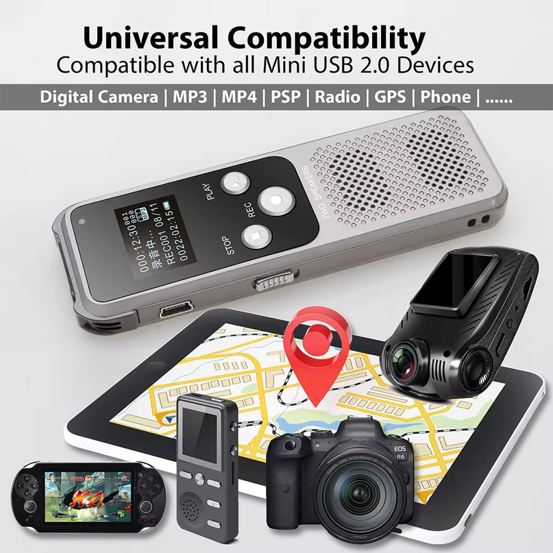 Adapter Type C Female to Mini USB Male Connector for Phone PSP Camera MP3 Data Transfer Mini Usb to Typ C Adaptador