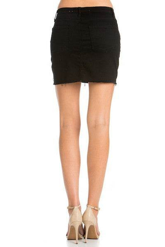 Jeans Mini Skirts Vintage Denim Western Style