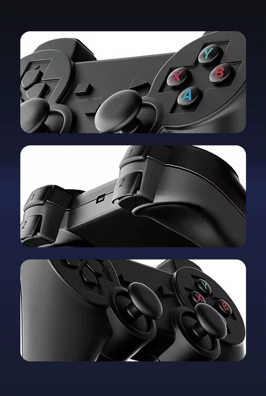 Retro Video Game Console Game Stick 4K 15000 Games Portable Dendy Game Console for TV 2.4G Wireless Console