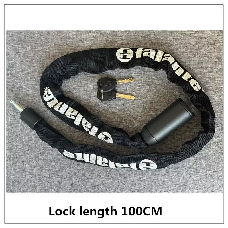 High-Security Bike Chain Lock - Durable Anti-Cut Lock for MTB, E-Bikes & Scooters