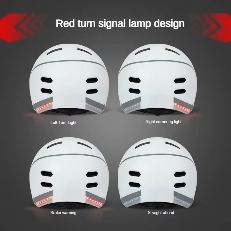 Smart Sport Helmet for E-Bikes with Integrated LED – High-Performance, Ultra-Light Summer Riding Gear