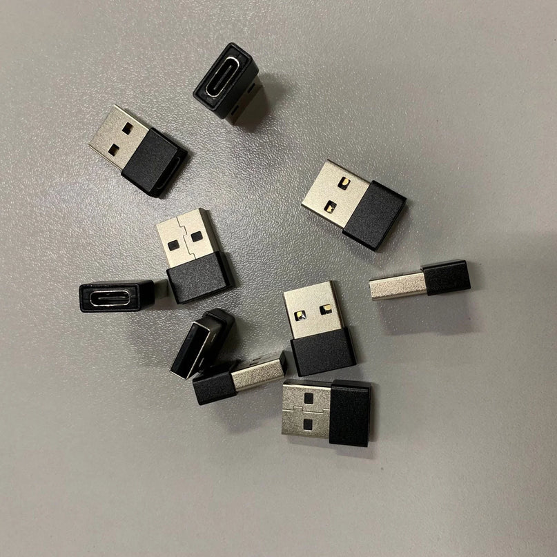 5PC USB Type-C Female to USB 3.0 Male Adapter USB C to USB a Connector