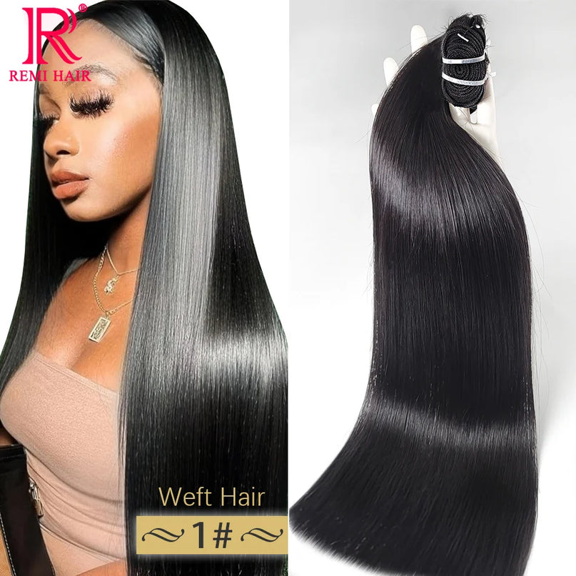 REMI Straight Vietnamese Human Hair Weave