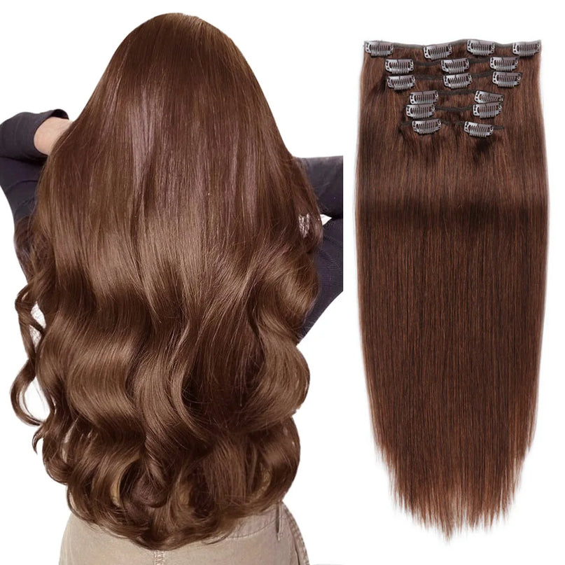 JIAMEISI Clip-In Hair Extensions