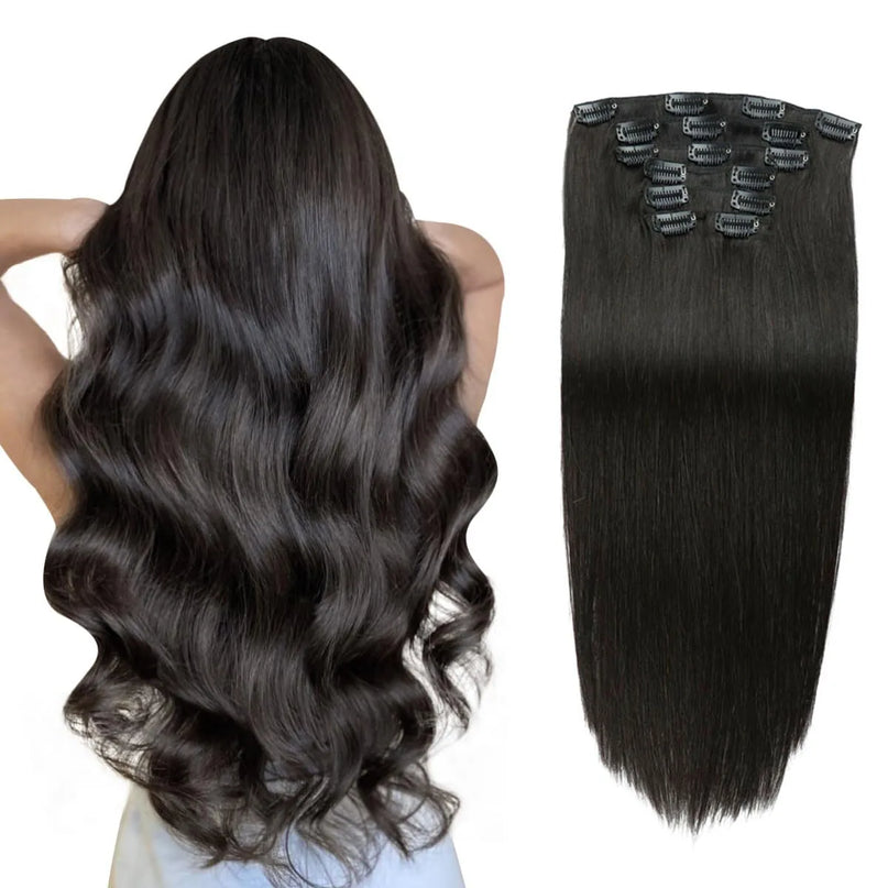 JIAMEISI Clip-In Hair Extensions