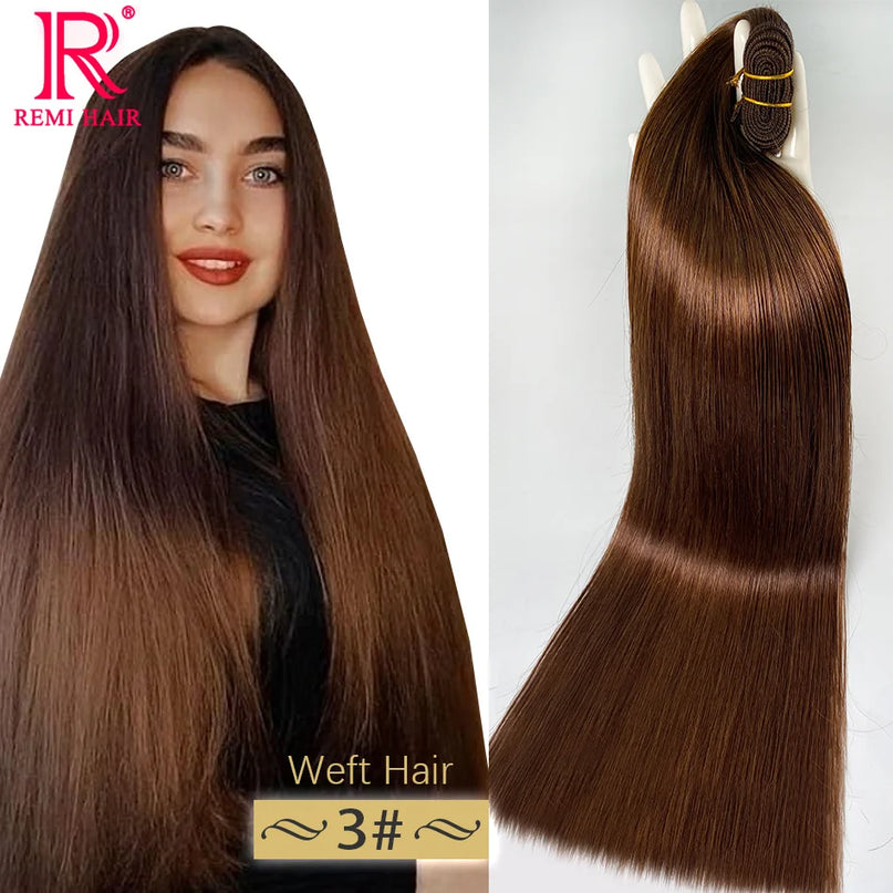 REMI Straight Vietnamese Human Hair Weave