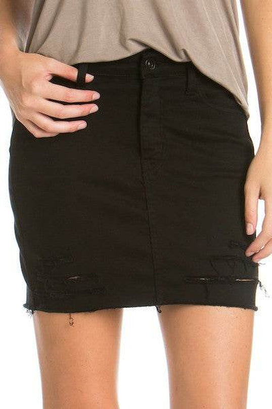 Jeans Mini Skirts Vintage Denim Western Style
