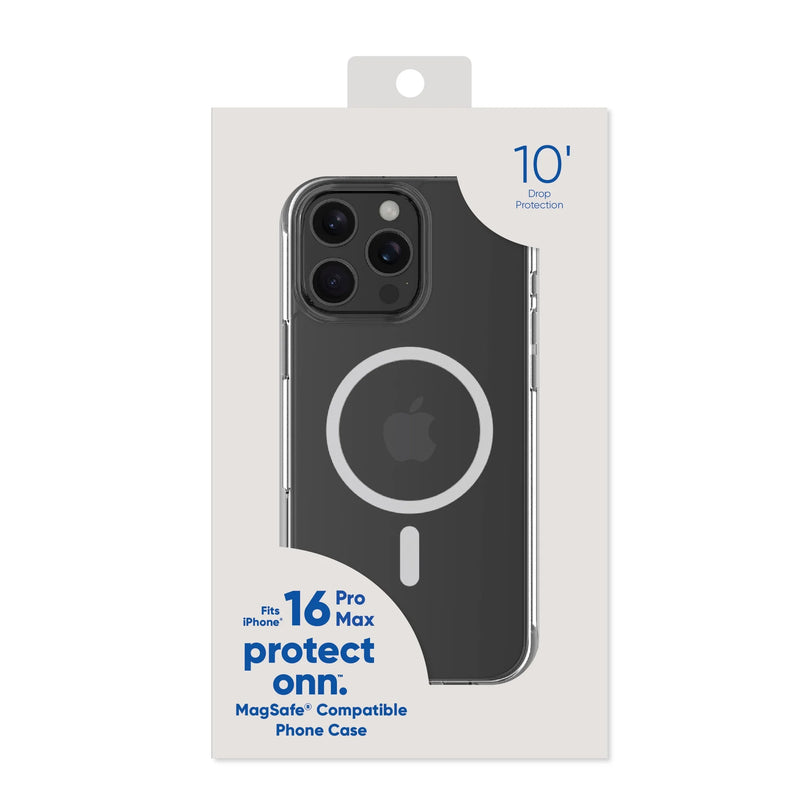 . Magsafe Compatible Phone Case for Iphone 16 Pro Max - Clear
