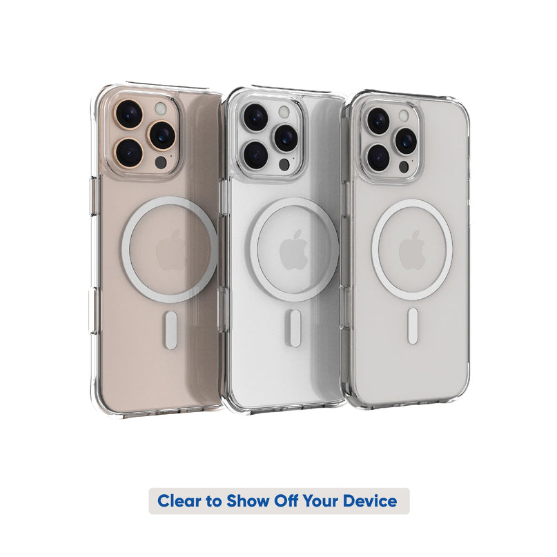 . Magsafe Compatible Phone Case for Iphone 16 Pro Max - Clear