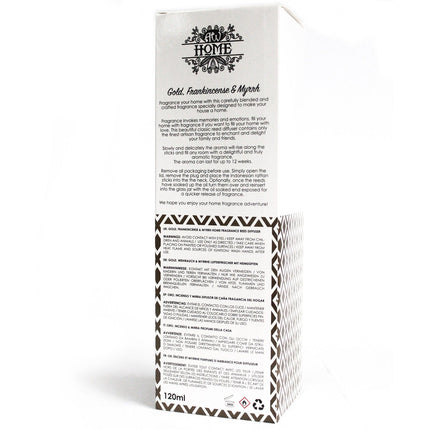 120ml Reed Diffuser - Gold, Frankincense & Myrrh