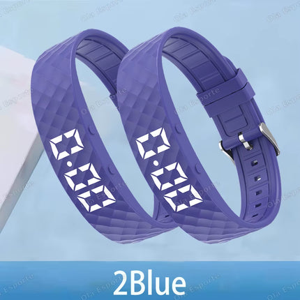 Smart Multifunctional Wristband Fitness Bracelet IP65 Waterproof Sport LED Activity Sleep Tracker Smart Watch Pedometer New 2025
