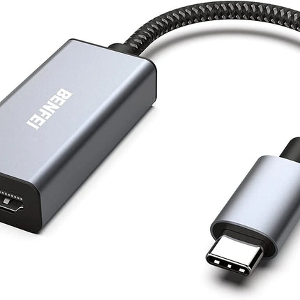 USB C to HDMI Adapter, USB Type-C to HDMI Adapter [Thunderbolt 3/4 Compatible],Grey