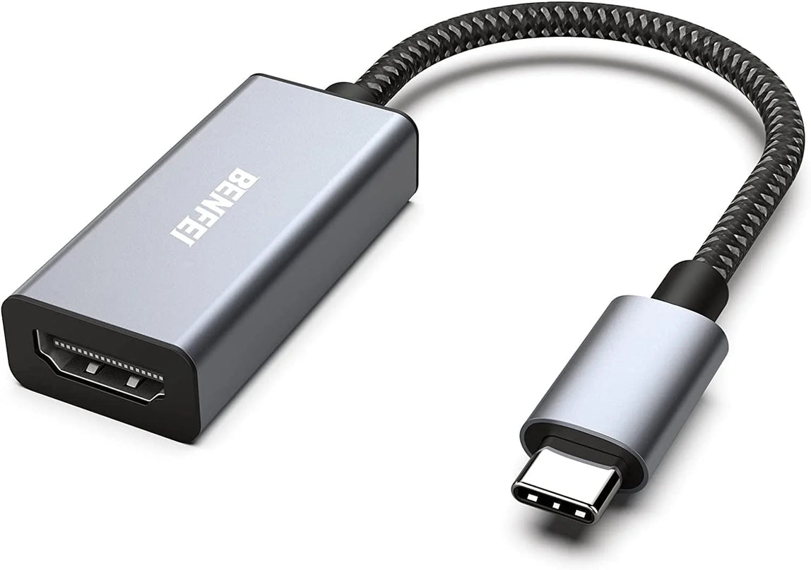 USB C to HDMI Adapter, USB Type-C to HDMI Adapter [Thunderbolt 3/4 Compatible],Grey