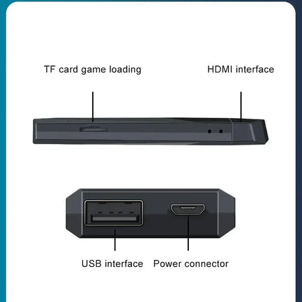 M8 Retro Video Game Console 2.4G Wireless Console Game Retro Game Stick 4K 10000 Games Portable Dendy Game Console for TV