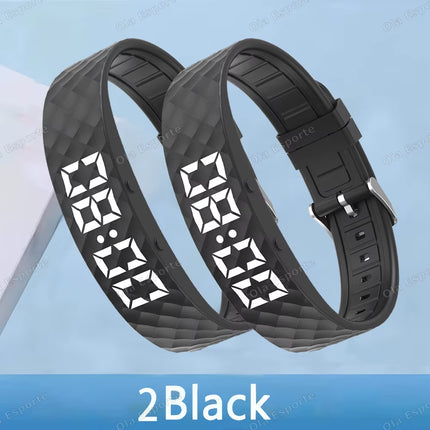 Smart Multifunctional Wristband Fitness Bracelet IP65 Waterproof Sport LED Activity Sleep Tracker Smart Watch Pedometer New 2025
