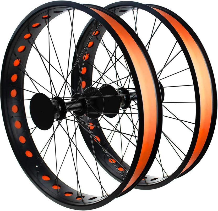 Rim Strip Rim Tape 20 Inch Fat Tire Liner PVC Inner Tube Cushion Protector anti Puncture for Bikes 2PCS