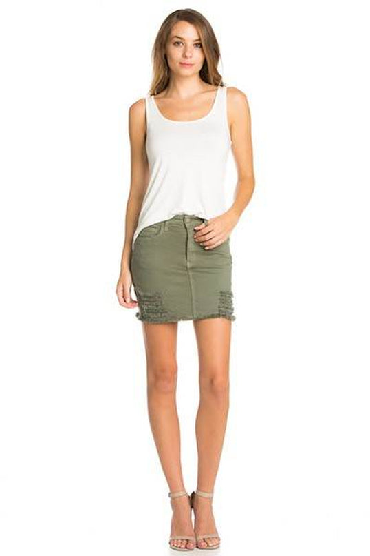Jeans Mini Skirts Vintage Denim Western Style