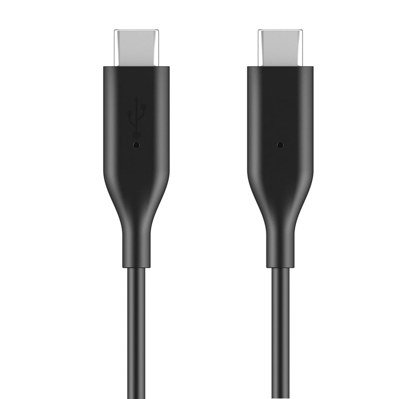 Type USB-C to C, 3Ft, Charging & Data Sync Cable, PVC, Black, Single Pack